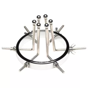 XR Brands Oculus - rozsdamentes acél tágító (ezüst)