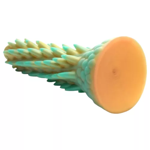 Creature Cocks Stegosaurus - szilikon dildó - 20cm (zöld)