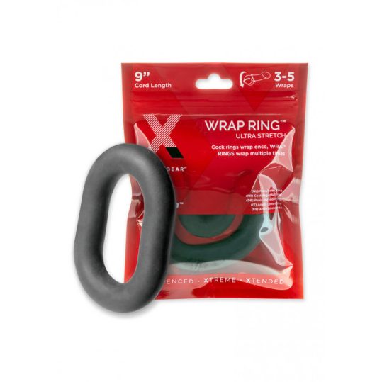 Perfect Fit Ultra Wrap 9 - vastag péniszgyűrű - fekete (22cm)"
