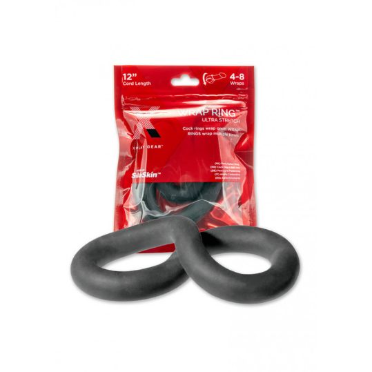 Perfect Fit Ultra Wrap 12 - vastag péniszgyűrű - fekete (30cm)"