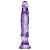 Toyjoy Anal Starter - élethű anál dildó - 16cm (lila)