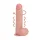 RealRock - forgó vibrátor - natúr (20,5cm)