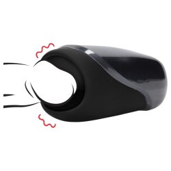   / Loveline - akkus, vízálló, rezgő maszturbátor (fekete)