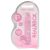 REALROCK - átlátszó élethű dildó - pink (15cm)
