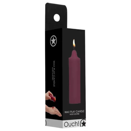 Ouch Rose - paraffin testgyertya rózsa illattal (100 g)