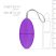 Easytoys - 7 ritmusú rádiós vibrációs tojás (lila)