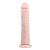 Easytoys - tapadótalpas extra nagy dildó (28,5cm) - natúr