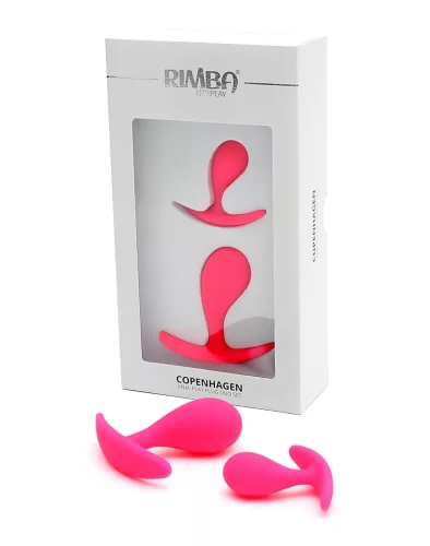 Rimba Copenhagen - butt plug szett - pink (2db)