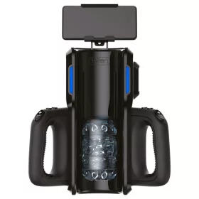   LETEN SM 500 - fel-le mozgó maszturbátor telefon tartóval (fekete)