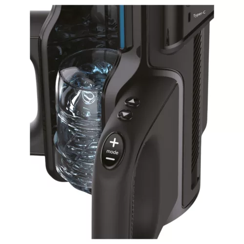 LETEN SM 500 - fel-le mozgó maszturbátor telefon tartóval (fekete)