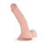 Real Fantasy Derek - tapadótalpas, herés élethű dildó (22cm) - natúr