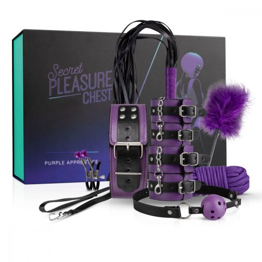 Secret Pleasure Chest - haladó BDSM készlet (14 részes)