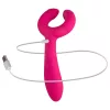 EasyToys Couple - akkus, vízálló párvibrátor (pink)