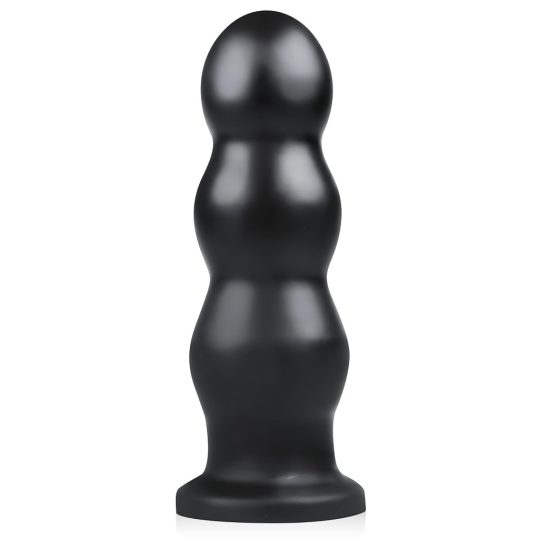 BUTTR Tactical III - tapadókorongos dildó (fekete)