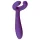EasyToys Couple - akkus, vízálló párvibrátor (lila)