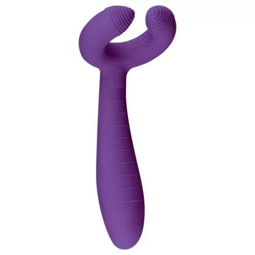 EasyToys Couple - akkus, vízálló párvibrátor (lila)