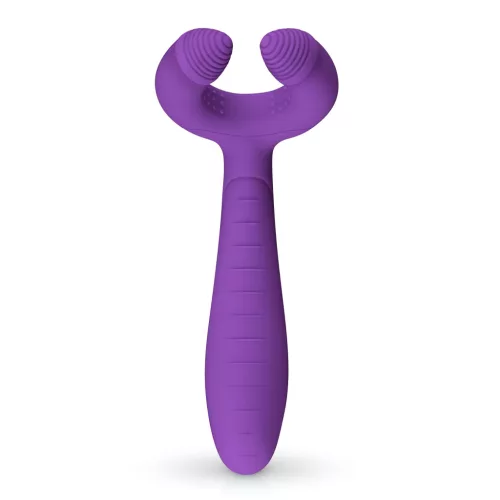 EasyToys Couple - akkus, vízálló párvibrátor (lila)