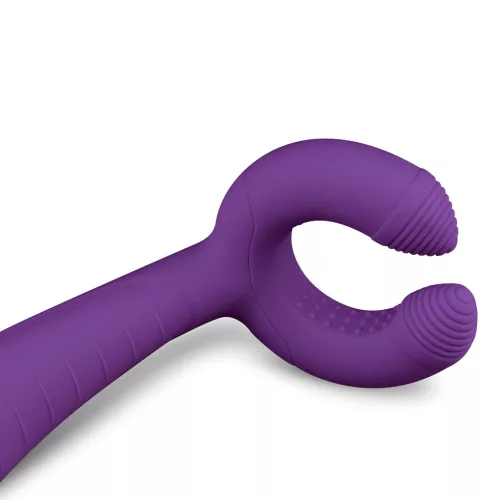 EasyToys Couple - akkus, vízálló párvibrátor (lila)