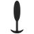Easytoys Heavy Fulfiller - 54g-os anál plug - kicsi (fekete)