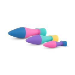 PMV20 Koda - anál tágító plug szett (színes)