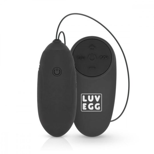 LUV EGG - akkus, rádiós vibrációs tojás (fekete)