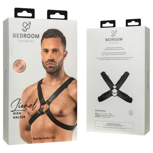 Bedroom Fantasies Lionel - fekete testhám felső (S-XL)