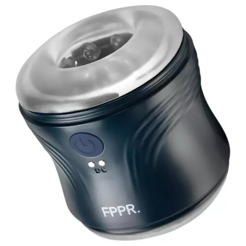FPPR. - akkus, rezgő, kétvégű maszturbátor (kék)