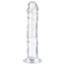 EasyToys - zselés dildó - 16cm (átlátszó)