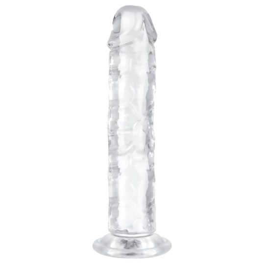 EasyToys - zselés dildó - 16cm (átlátszó)