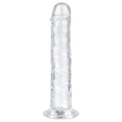 EasyToys - zselés dildó - 16cm (átlátszó)