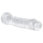 EasyToys - zselés dildó - 16cm (átlátszó)