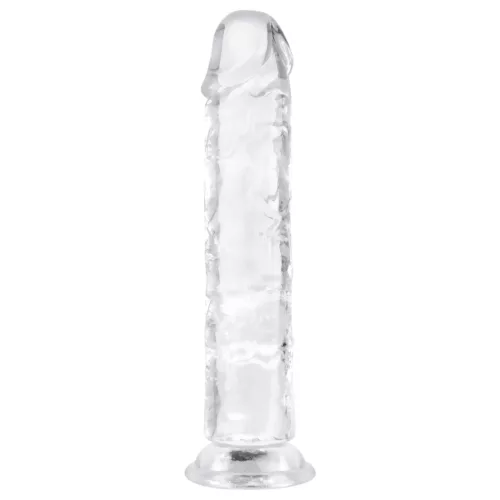 EasyToys - zselés dildó - 18cm (átlátszó)