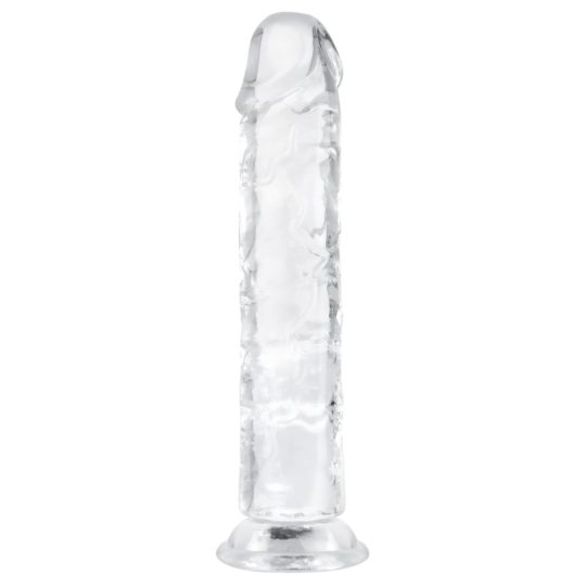EasyToys - zselés dildó - 18cm (átlátszó)