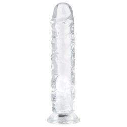 EasyToys - zselés dildó - 18cm (átlátszó)