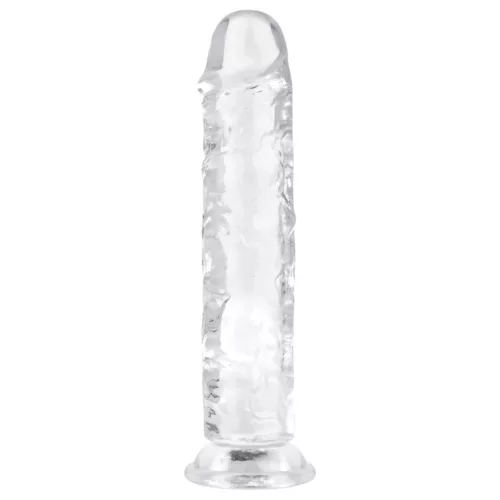 EasyToys - zselés dildó - 18cm (átlátszó)
