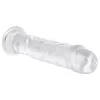 EasyToys - zselés dildó - 18cm (átlátszó)