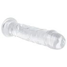 EasyToys - zselés dildó - 18cm (átlátszó)