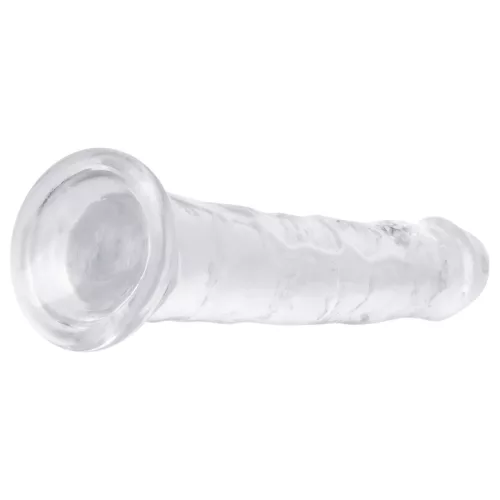 EasyToys - zselés dildó - 18cm (átlátszó)