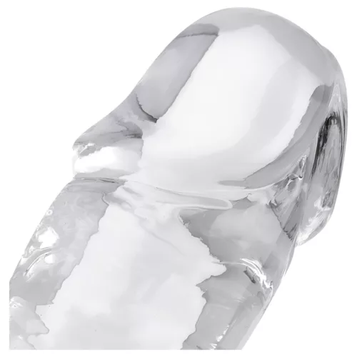 EasyToys - zselés dildó - 18cm (átlátszó)