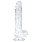EasyToys - herés dildó - 13,5cm (átlátszó)