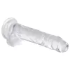 EasyToys - herés dildó - 17cm (átlátszó)