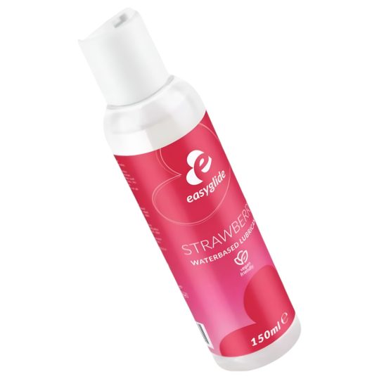 EasyGlide - ízesített vízbázisú síkosító - eper (150 ml)