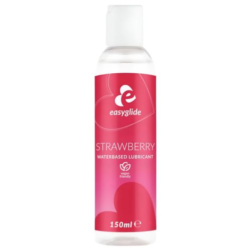 EasyGlide - ízesített vízbázisú síkosító - eper (150ml)