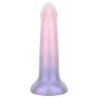 EasyToys Mermaid - csillámos dildó - 15cm (pink)