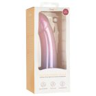 EasyToys Mermaid - csillámos dildó - 19cm (pink)