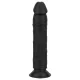 Easytoys - élethű dildó - 17,5 cm (fekete)