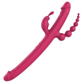   Dreamtoys Anywhere Pleasure Vibe - akkus, 4 ágú vibrátor (pink)