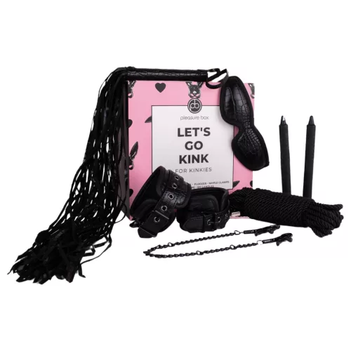 Pleasure Box Let's Go Kink - kötöző szett - 6 részes