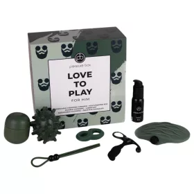   Pleasure Box Love to Play - maszturbátor szett férfiaknak - 6 részes