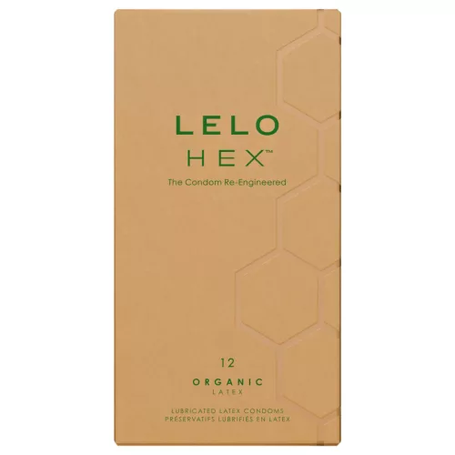 LELO Hex Organic - potencia óvszer (12db)